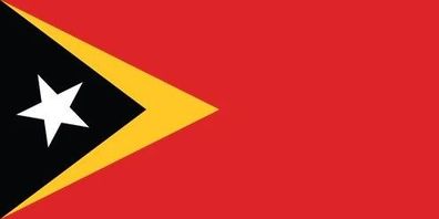 Osttimor Flagge Aufkleber Sticker Fahne selbstklebend 5-60cm breit ES-FL-OTT
