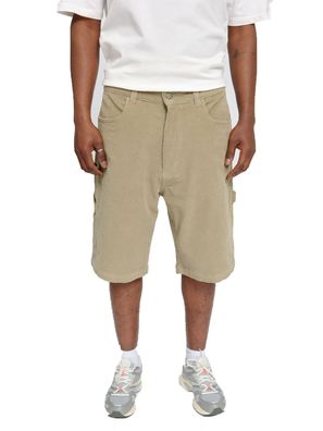 MAZINE Short Cord Corduroy Workwear light khaki