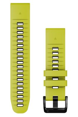 Garmin Quickfit Silikonband 22 mm Limone/Graphit 010-13280-03