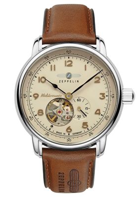 Zeppelin Herrenuhr Automatik 100 Jahre Méditerranée 9666-5