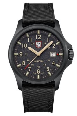 Luminox Herrenuhr Atacama Field 1960 Schwarz/Beige mit 2 Bändern XL.1970. SET