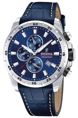 Festina Herrenuhr Chronograph Dunkelblau F20692/2