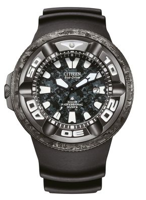 Citizen Promaster Eco-Drive Solar-Taucheruhr Godzilla Grau LE BJ8056-01E