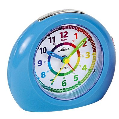 Atlanta Kinderwecker mit Leisegang Hellblau 1967/5