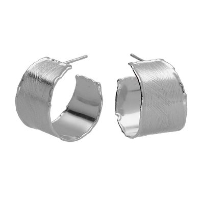 Victoria Cruz Schmuck Damen-Ohrringe Creolen New York Silber A4803-HT