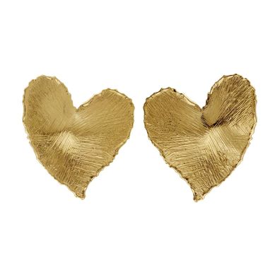 Victoria Cruz Schmuck Damen-Ohrstecker New York Goldfarben Herz A4804-DT