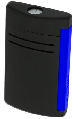 S.T. Dupont Feuerzeug Maxijet Fluo Schwarz/blau 020171