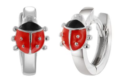 trendor Schmuck Kinder-Ohrringe Silber 925 Creolen Ø 11 mm 68346