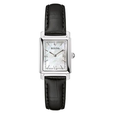 Bulova Damenuhr Quarz Sutton Schwarz 96L330