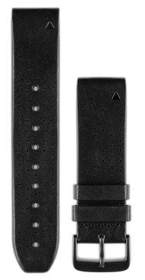 Garmin QuickFit Lederband 22 mm Schwarz 010-12500-02