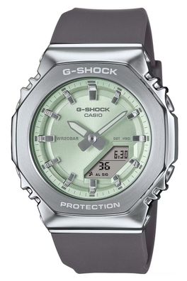 Casio G-Shock Classic Damenuhr Grau/Hellgrün GM-S2110-3AER