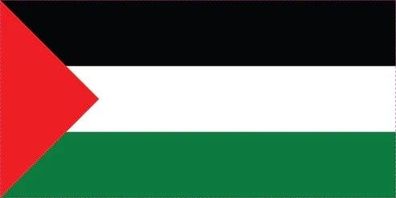 Palästina Flagge Aufkleber Sticker Fahne selbstklebend 5-60cm breit ES-FL-PAP