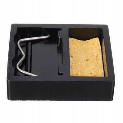 Rosfix Loetstation Halter mit Reinigungsschwamm – 47x20 mm Basisgröße