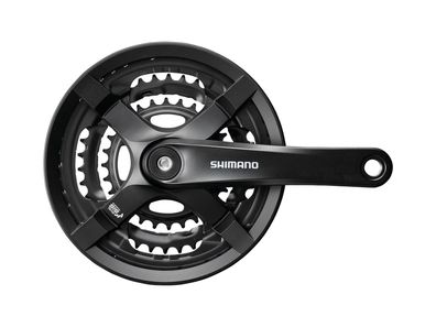 Shimano Kettenradgarnitur "TY 501", 3-fach, 4-kant