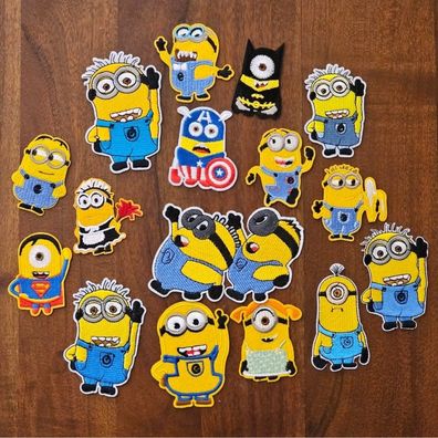 Flicken zum Aufbügeln Bügelflicken Aufbügler Minions Patches Aufbügelflicken