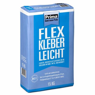 Prima Flexkleber Leicht 15kg - Variation: 1 Sack 15 kg
