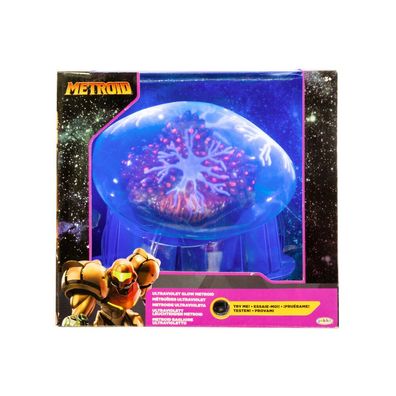 Metroid - Metroid Prime Figur mit ultraviolettem Licht, 15 cm