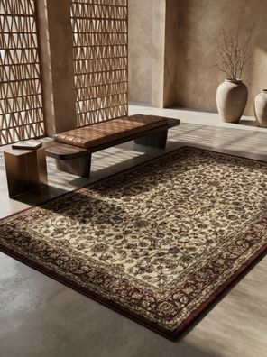 Kurzflorteppich Orient-Arabesken Waschbar Robust - Geisler