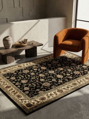 Kurzflorteppich Orientteppich klassisch Waschbar Robust - Tannheim