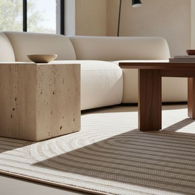 Outdoor Teppich Boho Skandinavisch Modern Wetterfest UV-beständig - Ventoux