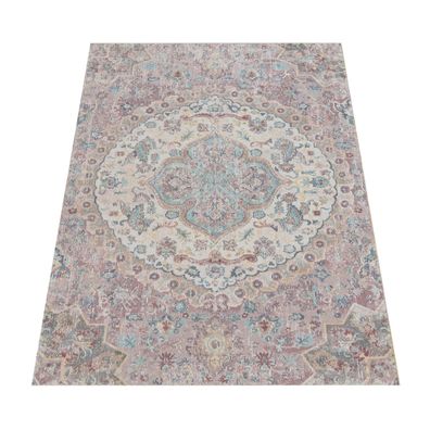 Outdoor Teppich Orientalisch Vintage Terrasse Balkon Wohnzimmer wetterfest UV robust