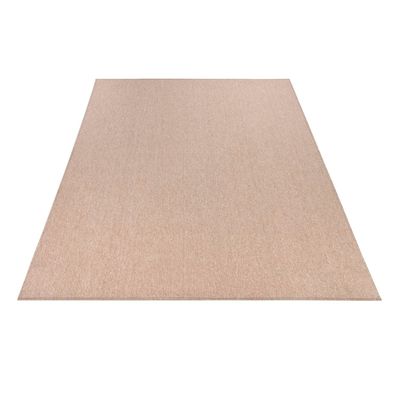 Waschbarer Teppich Kurzflor Unifarben Kueche Flur pflegeleicht strapazierfaehig