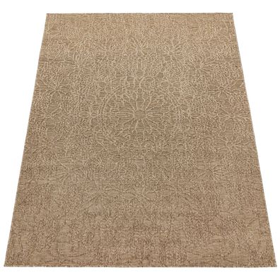 Outdoor Teppich Orient Flachgewebe Terrasse Balkon Flur wetterfest UV-beständig