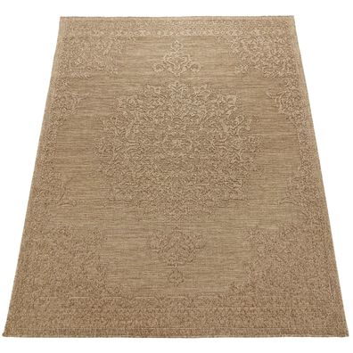 Outdoor Teppich Orient Flachgewebe Terrasse Balkon Küche wetterfest UV