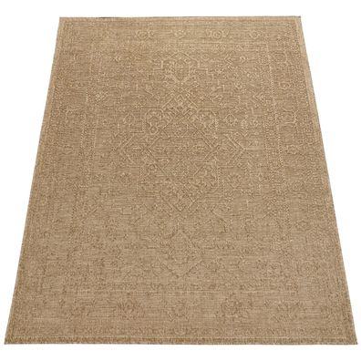 Outdoor Teppich Orient Flachgewebe Terrasse Balkon Wintergarten wetterfest UV
