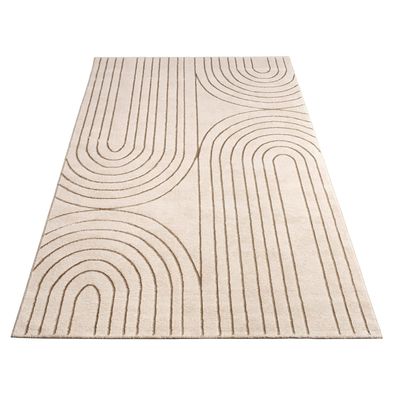 Teppich Kurzflor Abstrakt Wohnzimmer Esszimmer Arbeitszimmer Flur modern