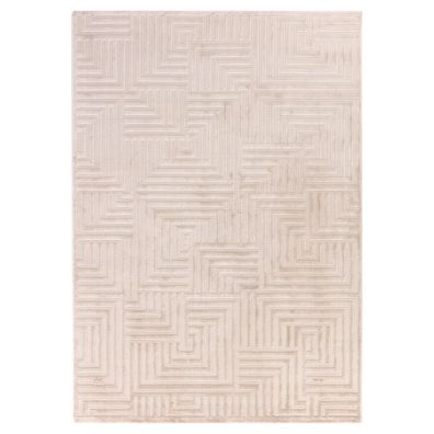 Kurzflorteppich Geometrisch Modern Pflegeleicht Robust Waschbar 14mm - ILLER