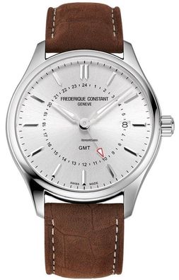 Frederique Constant – Mann – FC-252SS5B6 – klassisches GMT-Quarz
