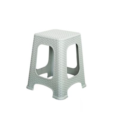 Hocker aus Kunststoff - Universell für Camping, Garten und Zuhause - Mint, 45 x 38 cm