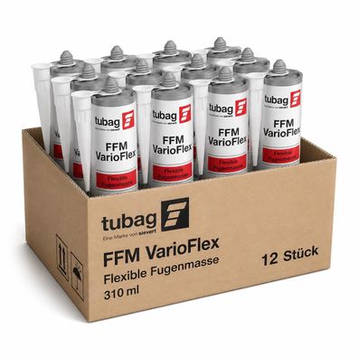 Tubag Silikon FFM VarioFlex 310ml - Farbe: Grau Menge: 1 Kartusche