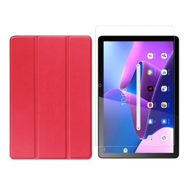 2in1 Set für Lenovo Tab M10 3. Gen. 2022 TB-328F 10.1 Zoll Schutzhülle + Glas