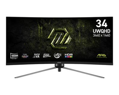 MSI MAG 345CQRF E20 86,36 UWQHD 16:9 VA DP HDMI