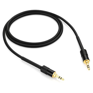 Sommercable -Goblin- Klinkenkabel 3,5mm - Kompakt. Klangstark. Preiswert. Schwarz