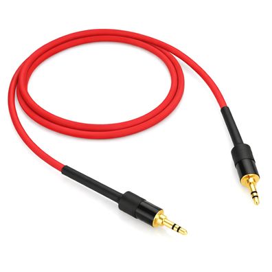 Sommercable -Goblin- Klinkenkabel 3,5mm - Kompakt. Klangstark. Preiswert. Rot