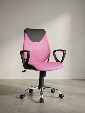 Jugenddrehstuhl DAVOS Mesh ergonomisch höhenverstellbar 360° drehbar bis 60 kg