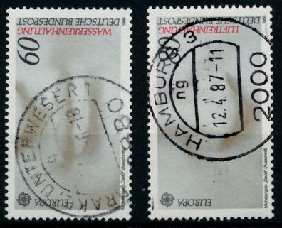 BRD BUND 1986 Nr 1278-1279 zentrisch gestempelt X894C16