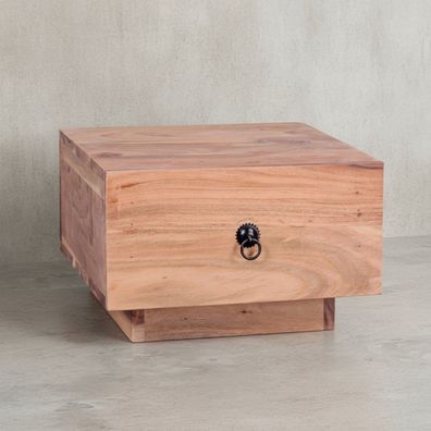 Nachttisch NAKO Massivholz Landhausstil Schublade handgefertigt 40x40x25 cm