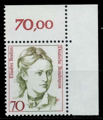 BRD DS FRAUEN Nr 1489 postfrisch ECKE-ORE X7D4EAE