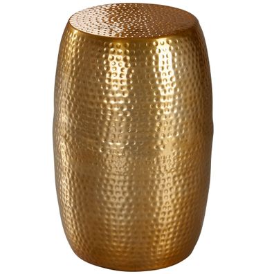 Beistelltisch ENNS Aluminium orientalisch Hammerschlag 30x30x49 cm