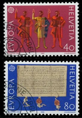 Schweiz 1982 Nr 1221-1222 gestempelt X5B55D2