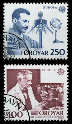 FÄRÖER 1983 Nr 84-85 gestempelt X5B573E