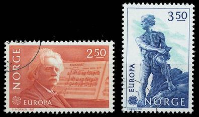 Norwegen 1983 Nr 885-886 gestempelt X5B9182
