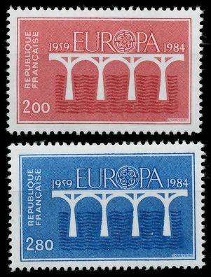 Frankreich 1984 Nr 2441-2442 postfrisch X5B9422