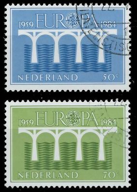 Niederlande 1984 Nr 1251A-1252A gestempelt X5B960A