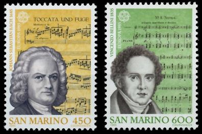 SAN MARINO 1985 Nr 1313-1314 postfrisch X5BECD6