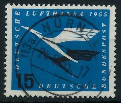 BRD BUND 1955 Nr 207Va zentrisch gestempelt X5BED8A